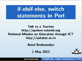 More Conditional statements - thumb