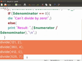 Exception and error handling in PERL - thumb