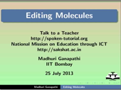 Editing molecules - thumb