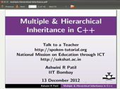 More On Inheritance - thumb